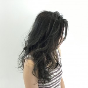 ハイライトロングレイヤー 岡山 倉敷の美容院 ヘアーサロン 5c